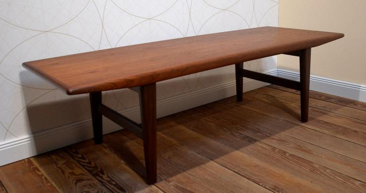 Teak coffee table   1954 N.B. Danish Teak