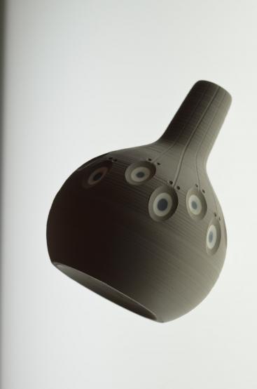 Sgrafo  Vase Handarbeit