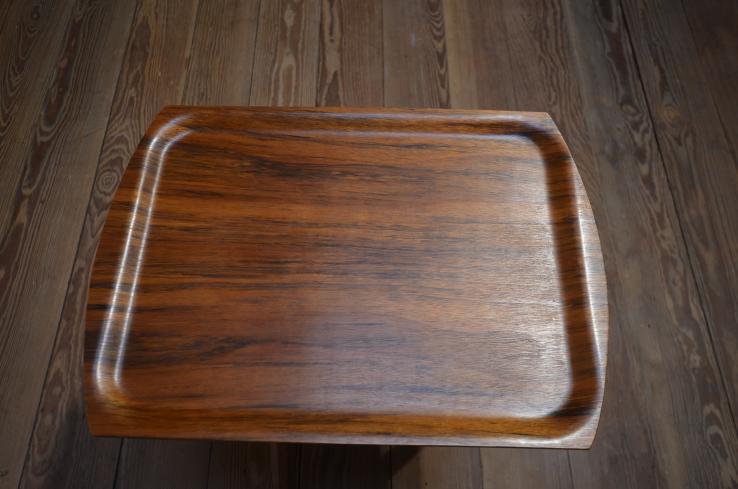 Palisander Tablett Mid century