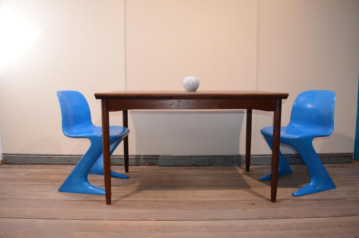 Tisch aus Teak ausziehbar Danish Modern